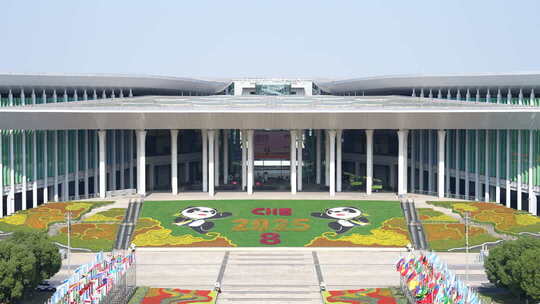 2025第八届进博会 国家会展中心  空镜