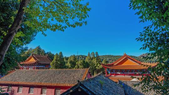 【正版素材】云南昆明筇竹寺