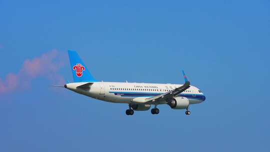 中国南方航空公司  飞机航班 飞机高崎机场