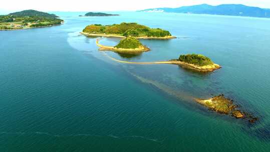 4K 航拍日本黑岛自然美景