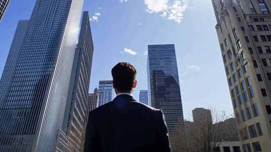 商务人士的城市梦想