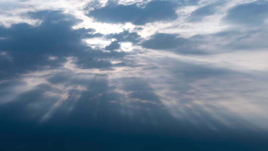 时间流逝与城市变迁概念抽象意境空镜