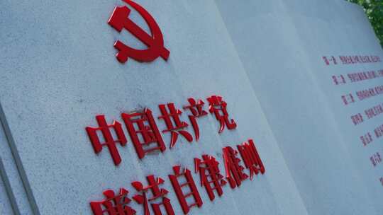 中国共产党廉洁自律准则视频素材模板下载