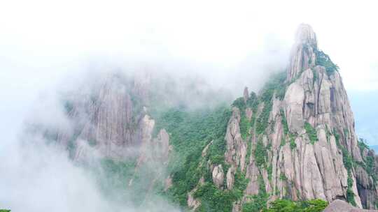 安徽黄山风景区云雾云海风光