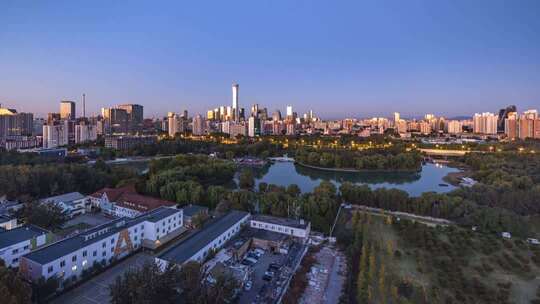 【8K】红领巾公园日出光影