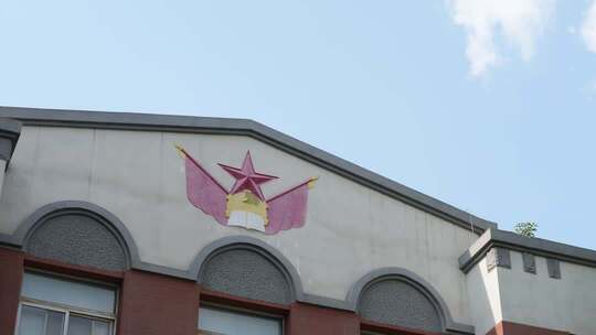 建筑物墙面特色图案展示