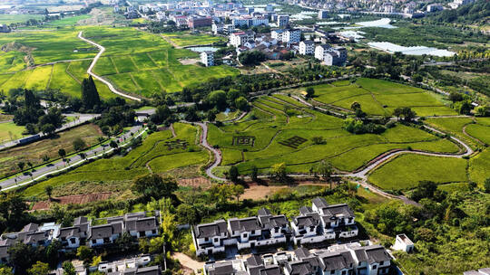 浙江浦江文旅诗画里稻田秋色航拍合集