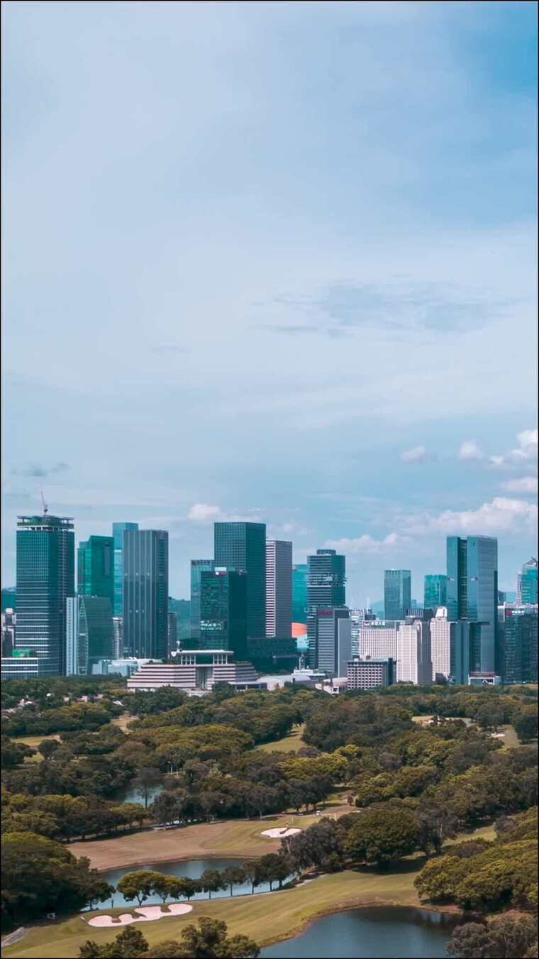 深圳_高尔夫俱乐部_深圳CBD_流云_竖屏