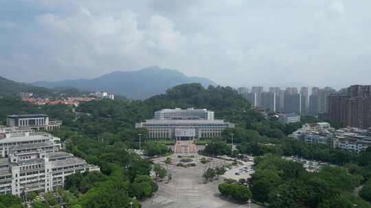 航拍福建莆田市政府莆田市人民政府