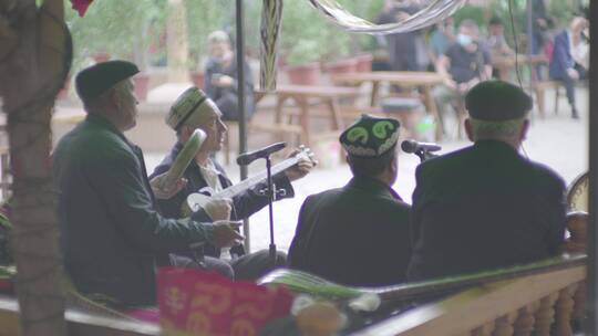 美丽喀什古城人文风情音乐视频素材模板下载