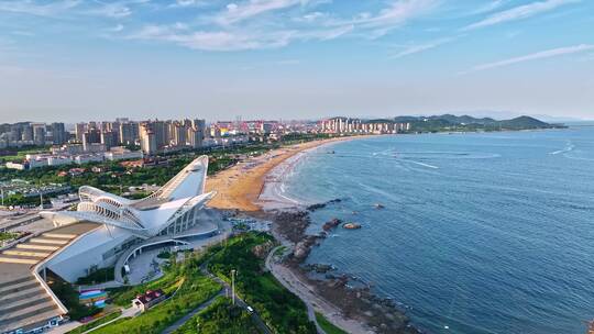 青岛海水浴场青岛金沙滩