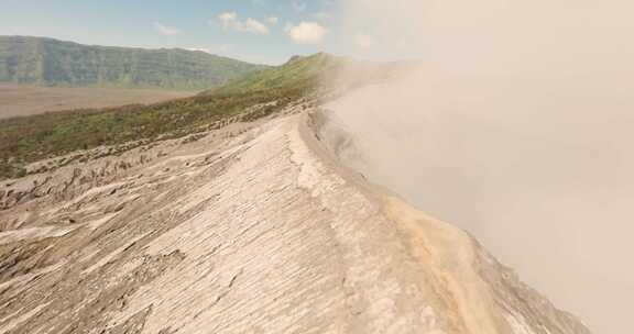 航拍印尼Bromo火山