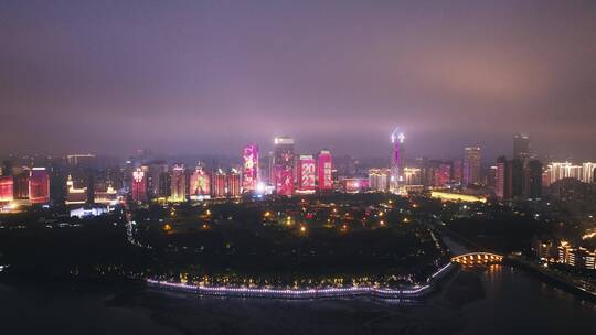 海口滨海大道夜景