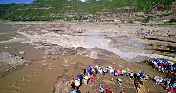 陕西宜川黄河壶口瀑布