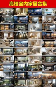 简约现代住宅别墅室内设计高端地产精装修高清在线视频素材下载