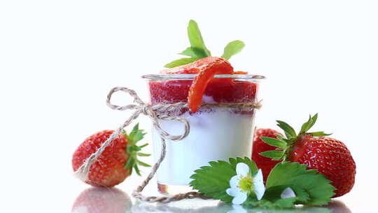 自制水果酸奶
