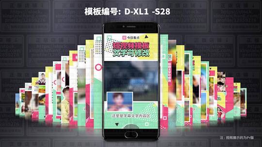 全能套视频包装模板 D-XL1-S28