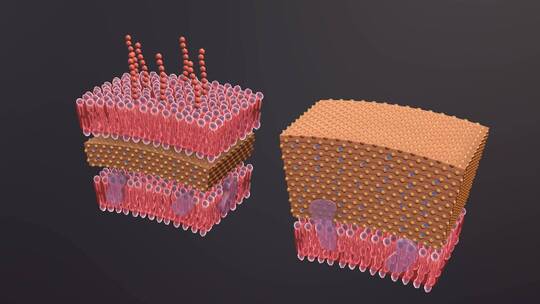 医学病原体病毒病原体病菌细菌医学三维动画