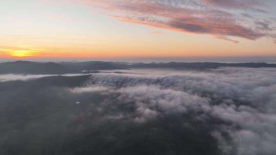 锦绣山川美丽乡村云海