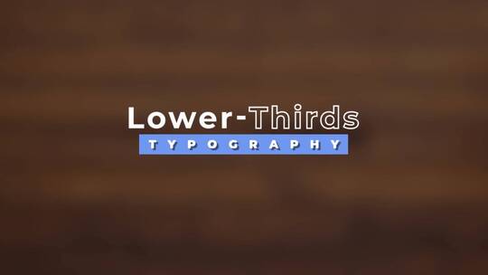 动感新潮标题字幕条图像过渡片场AE模板