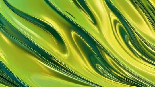 绿色抽象艺术视觉创意色彩水墨艺术抽象流动
