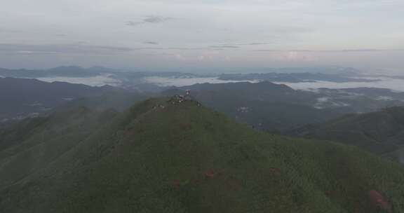 信宜白石大喊地航拍，高山云海航拍