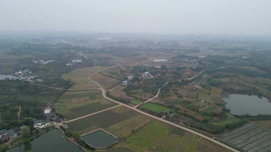 四川氤氲乡村土地风貌