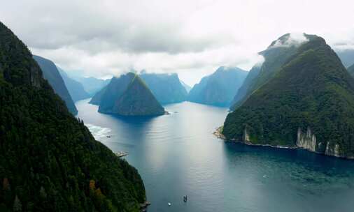 海湾海岛风景