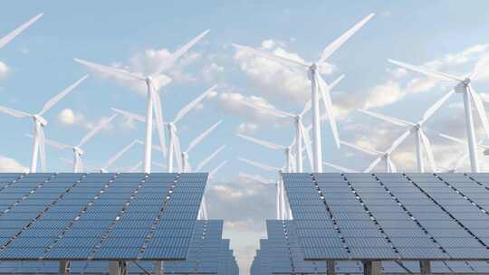清洁能源 绿色能源 可再生能源视频素材模板下载