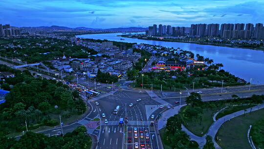 珠海斗门区城市风光