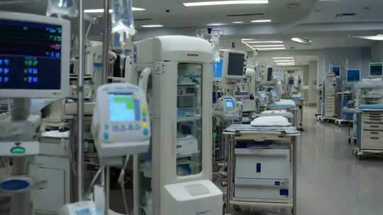医院病房医疗设备场景