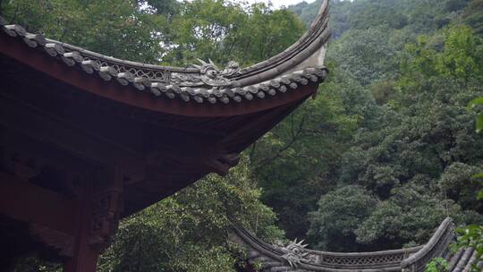 杭州飞来峰韬光寺风景