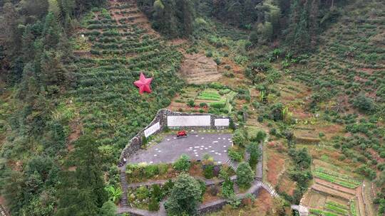 安徽省黄山市休宁县石屋坑村烈士纪念广场