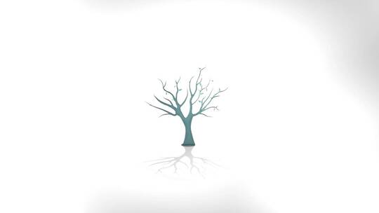 树Logo|后效果模板企业宣传环境AE模板