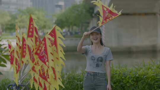 龙舟比赛队伍龙舟端午节