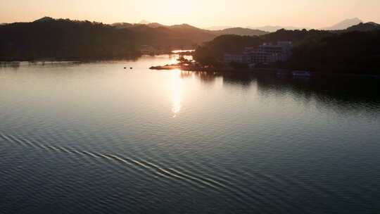 山水风景自然航拍山川湖泊河流视频素材视频素材模板下载