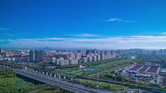 内蒙古赤峰市城市延时