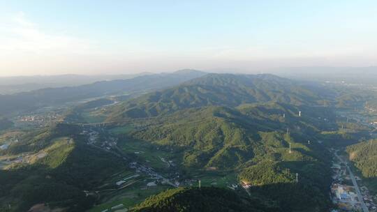 航拍祖国大好河山山川森林