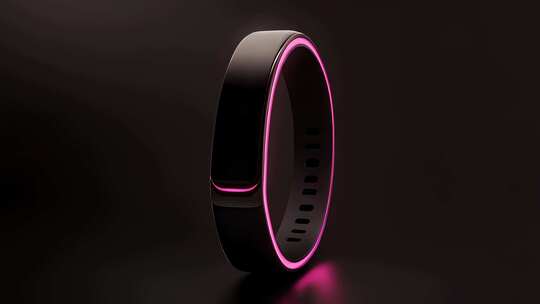 时尚科技智能手环新品炫酷呈现