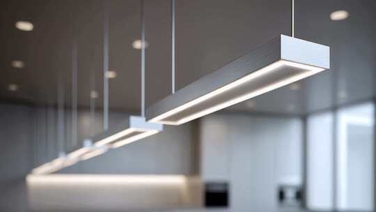 现代简约灯具营造舒适氛围