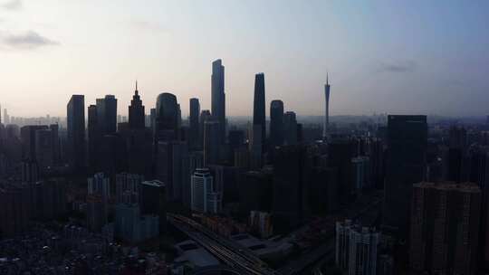 广州天河商业地标建筑高楼