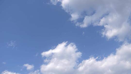 蓝天白云自然景观 云延时