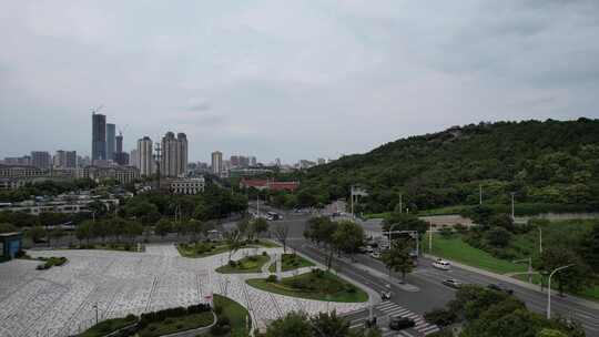 江苏徐州城市风光航拍视频素材模板下载