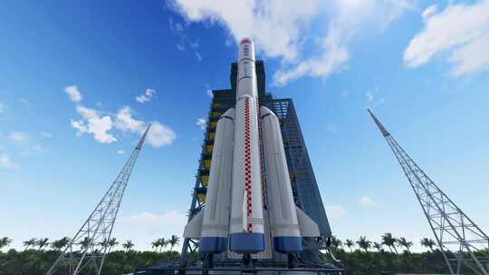 中国火箭发射 中国航天 大国重器