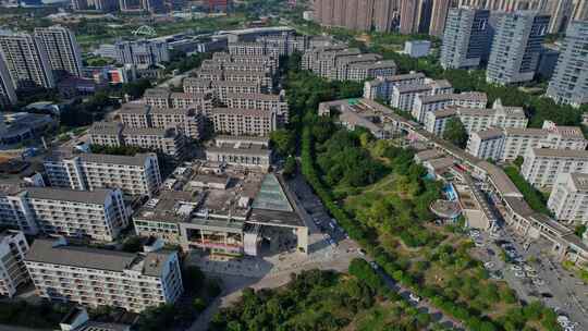 航拍福建师范大学旗山校区