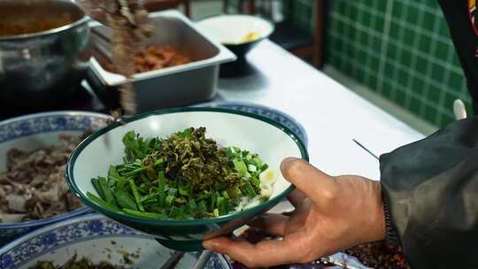 羊肉粉加料