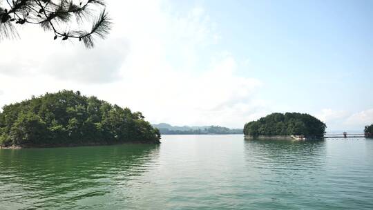 浙江千岛湖的超美景观