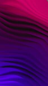 紫蓝色抽象波浪背景循环动画