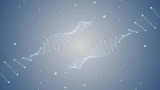 科学和医学领域的创新DNA技术视频素材模板下载