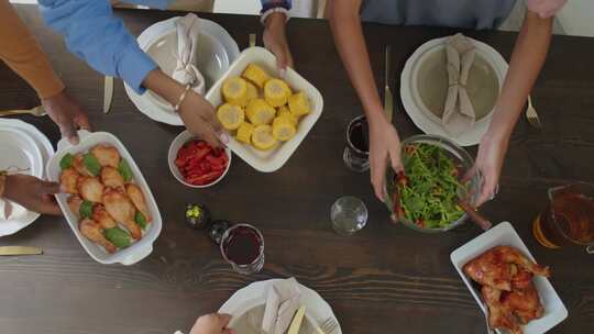 桌子，膳食，午餐，聚会